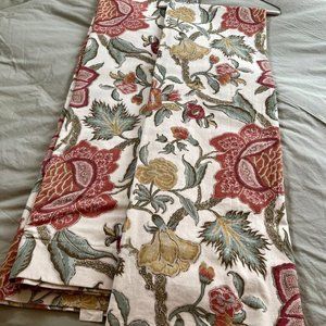 Pottery Barn Cynthia Palampore 50W x 96L Curtains. Retail per panel $189